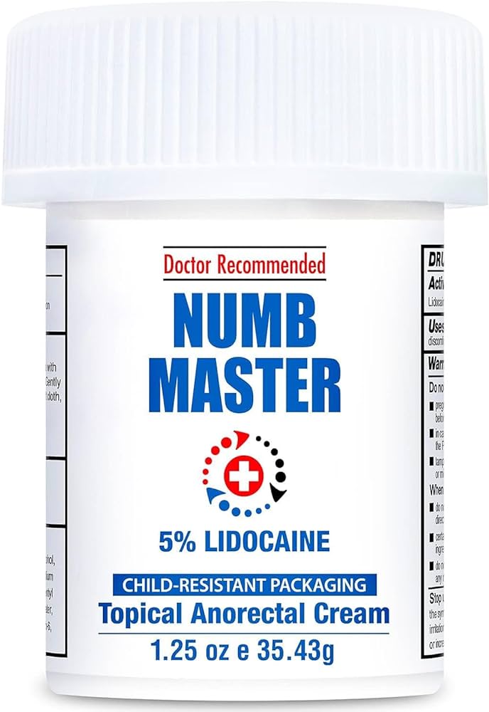Numb Master 5% Lidocaine Topical Cream